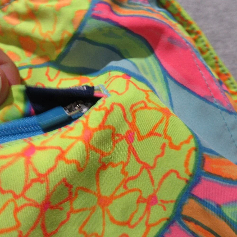 Chubbies Mens Swim Trunks‎ L x 6 Multicolored Floral Stretch Unknown Drawstring